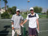 Johnson and McLendon in Palm Springs...